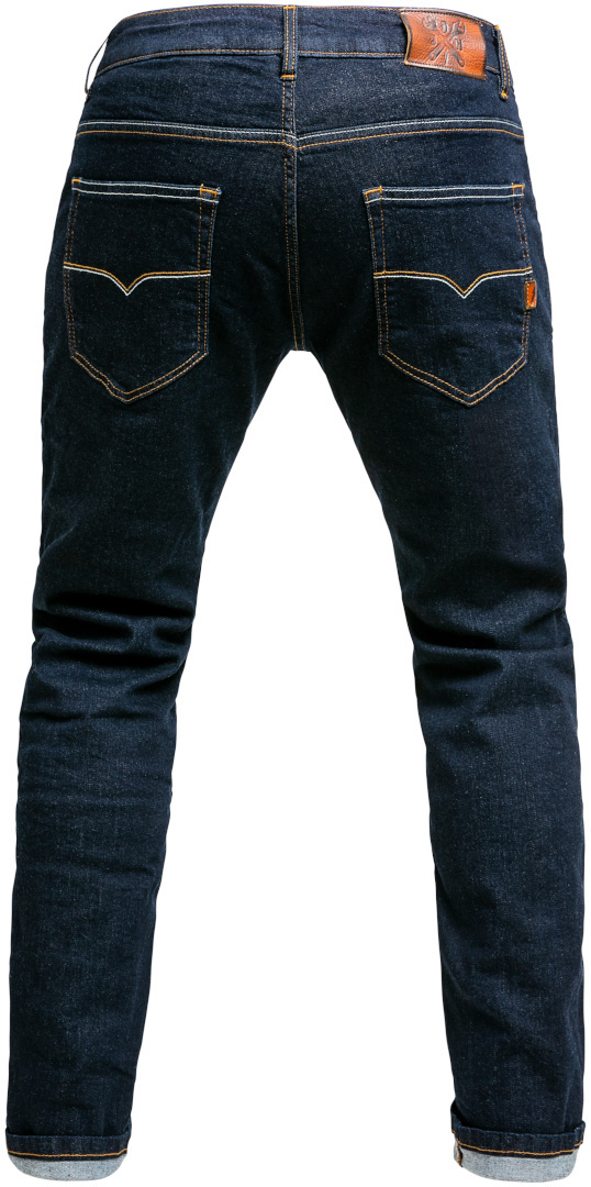 John Doe Ironhead Mechanix Draw 2017 Jeans da moto Indaco 31 L34 Figura 3