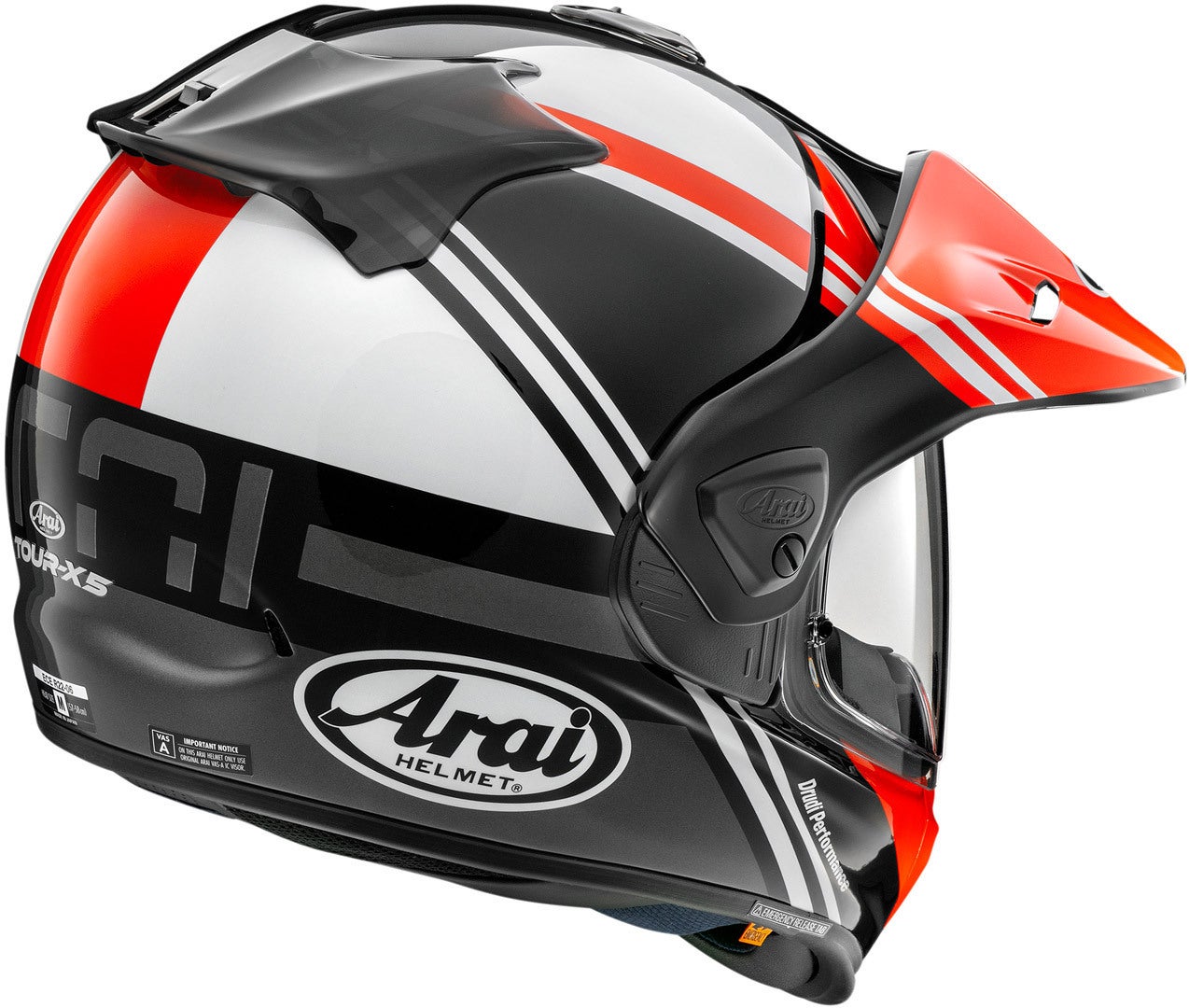 Arai Tour-X5 Cosmic Casco da motocross rosso/nero/bianco XL (61/62) Figura 2