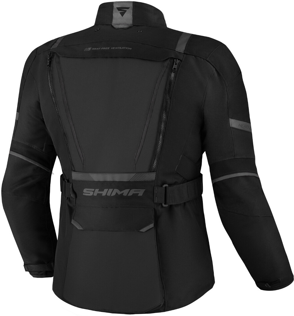 SHIMA Hero 2.0 waterproof Motorcycle Textile Jacket black M Figure 2