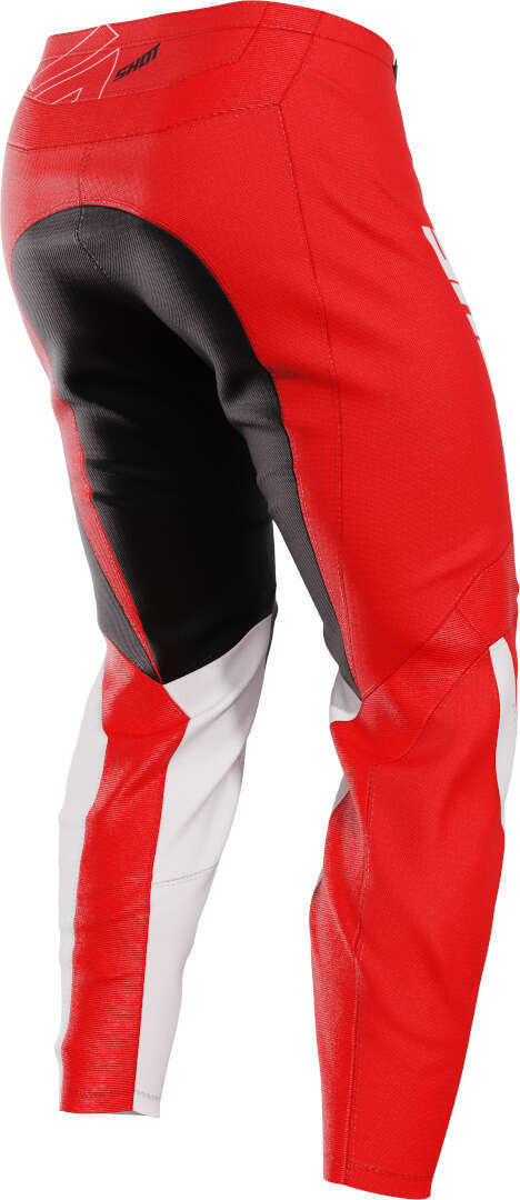 Shot Draw Kid Rush Motocross Pants red/white/black 38 Figure 3