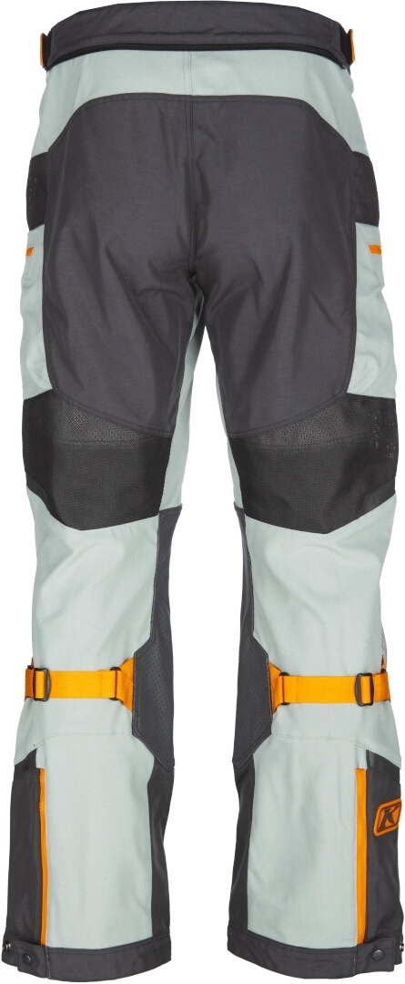 Klim Baja S4 2025 Enduro Pantaloni textile pentru motociclete din plasă Enduro Albastru/Portocaliu 30 Figura 4