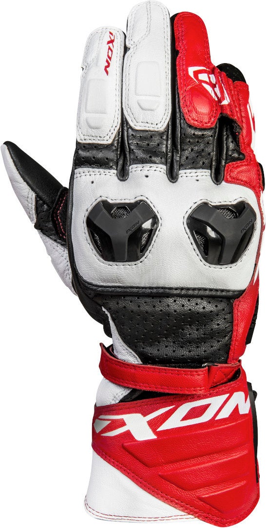 Ixon RS Tilter Gants de moto Blanc/Rouge/Noir 2XL Figure 1