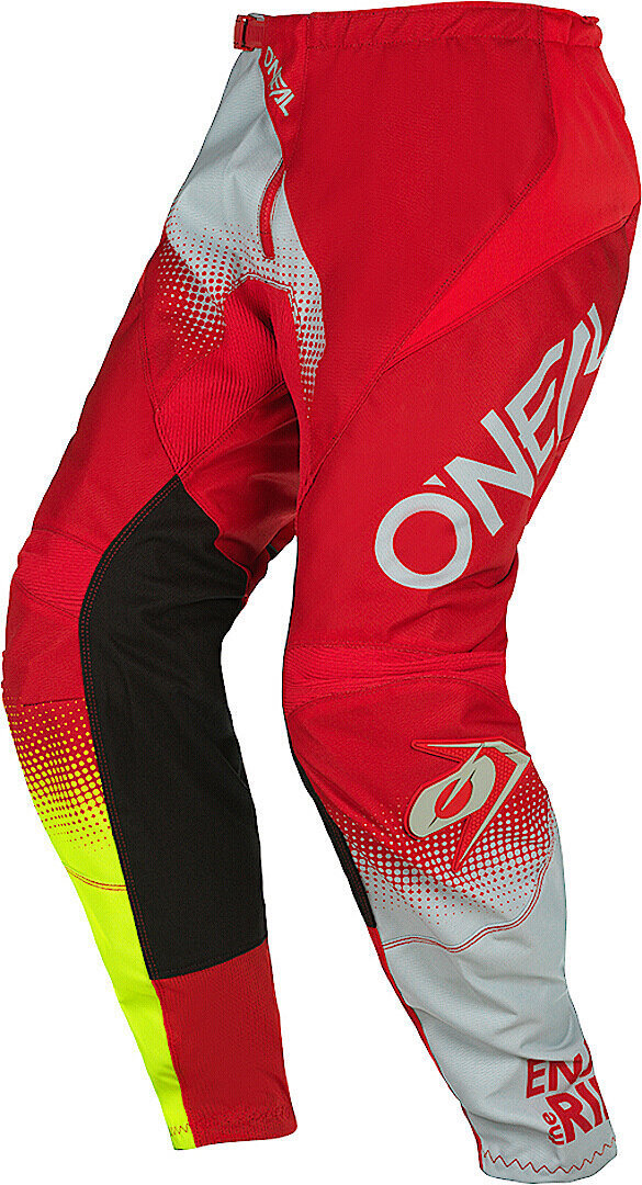 Oneal Element Racewear V.22 Pantalon de motocross rouge/jaune 34 Figure 1