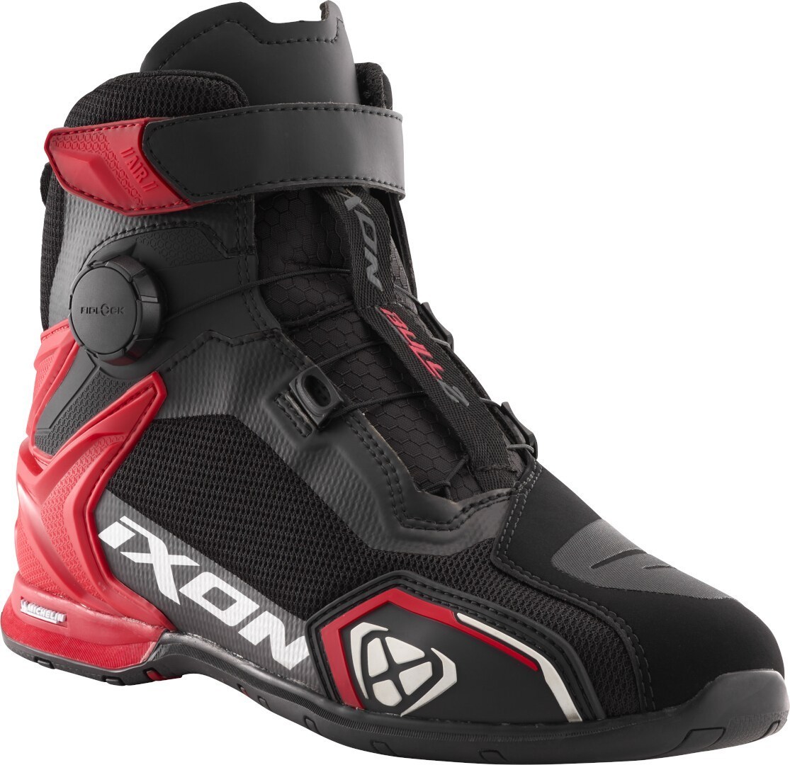 Ixon Bull 2 Air Pantofi de motocicletă Negru/Roșu/Alb 46 Figura 3