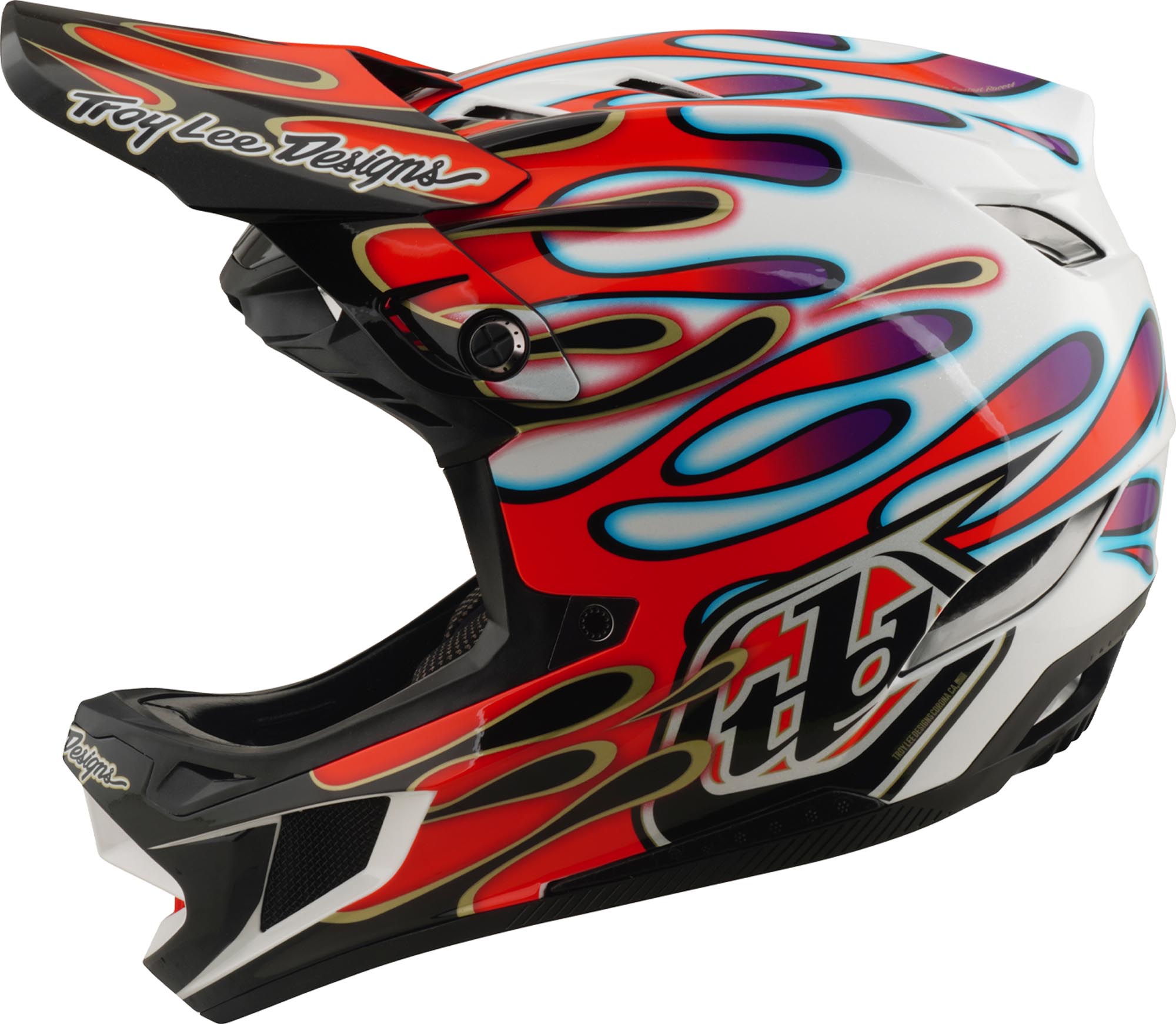 Troy Lee Designs D4 Composite MIPS Overspray Elmo in discesa S (55/56) Figura 7