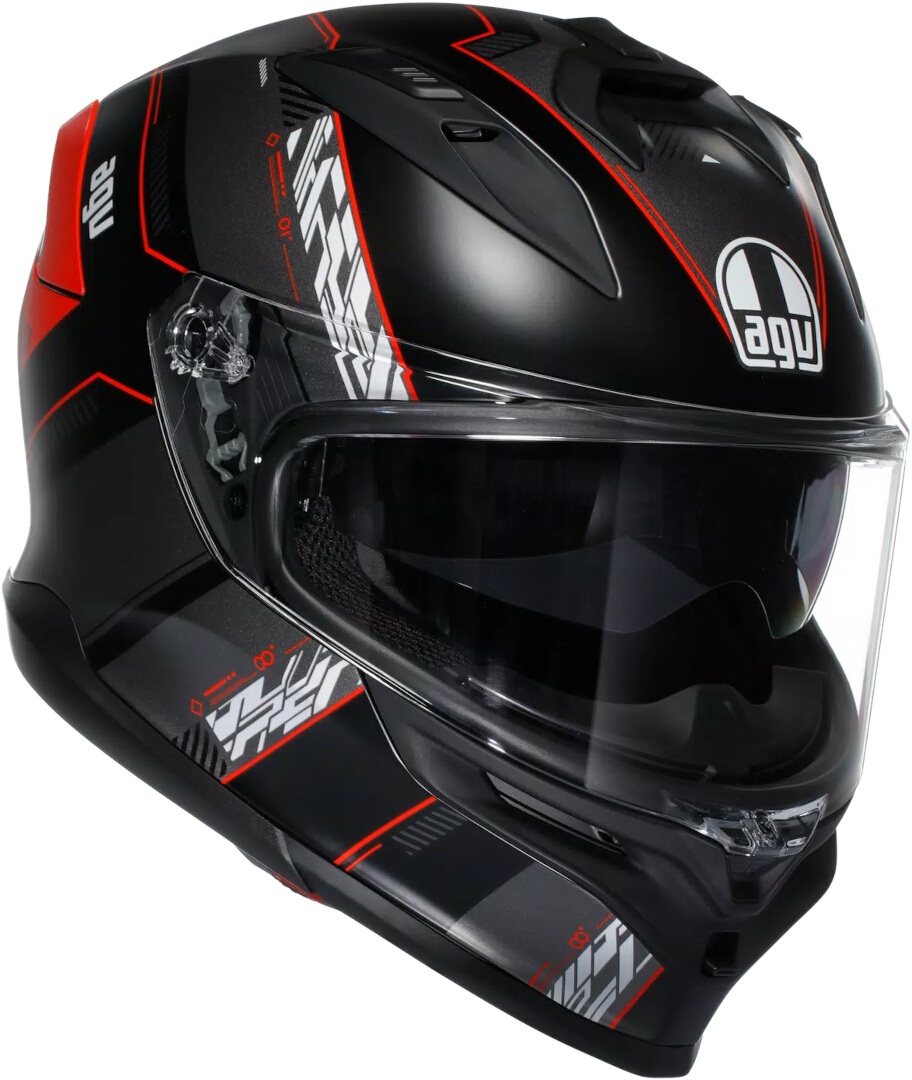 AGV K7 Kyber 2.0 Elmetto nero/rosso S (55/56) Figura 1