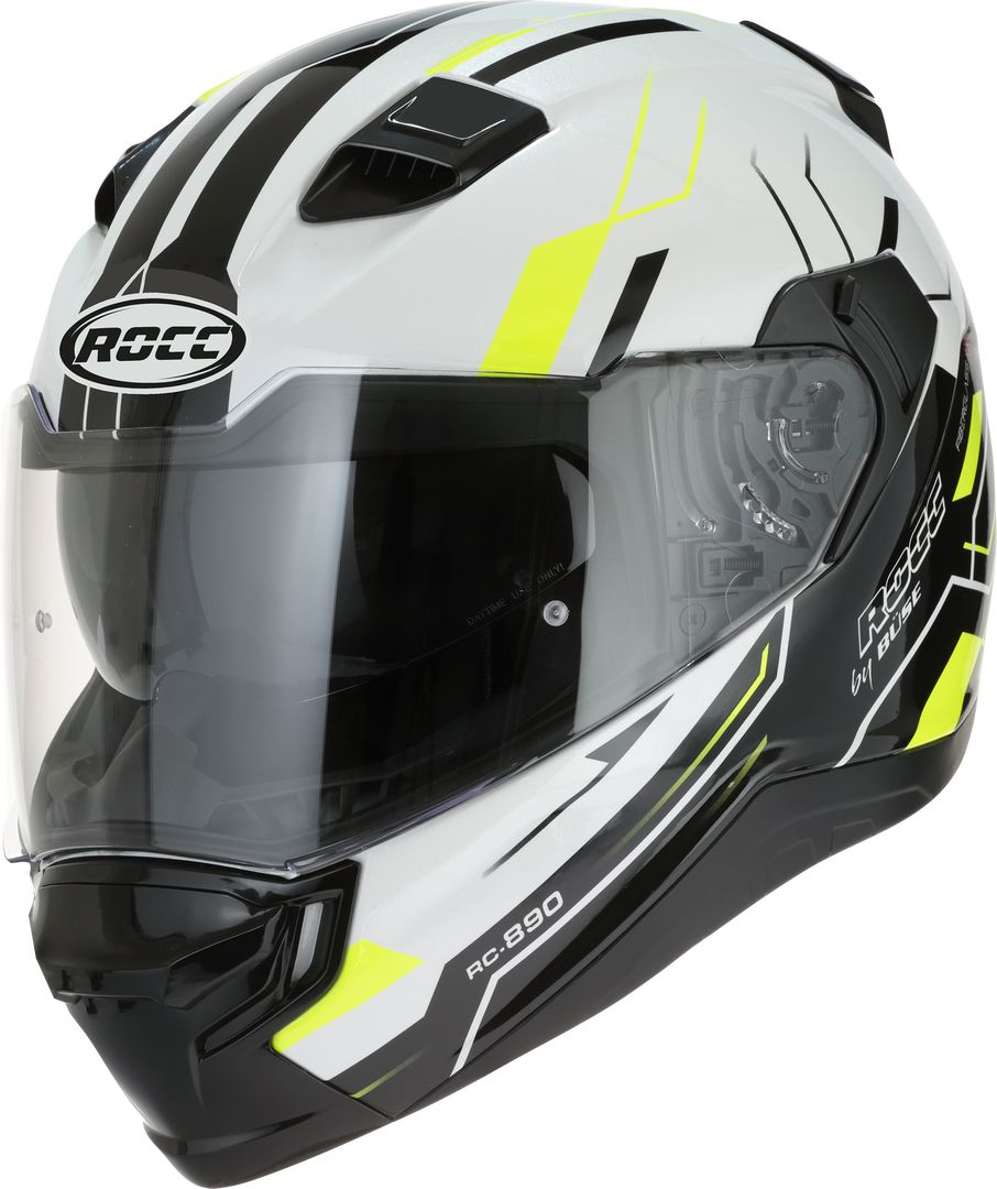 Rocc 891 Casco bianco/nero/giallo S (55/56) Figura 1