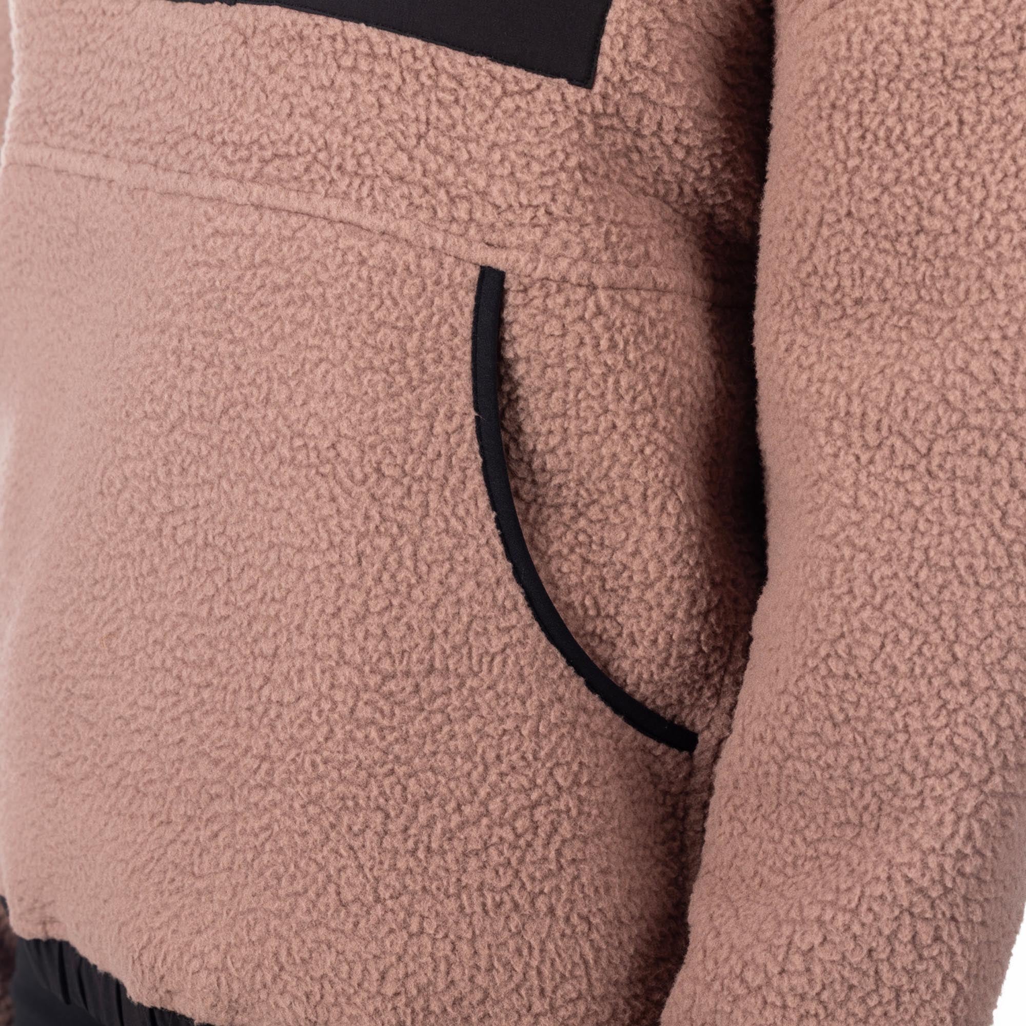 Klim Sira High Pile Moletom de Moleç Feminino malva XL Figura 6