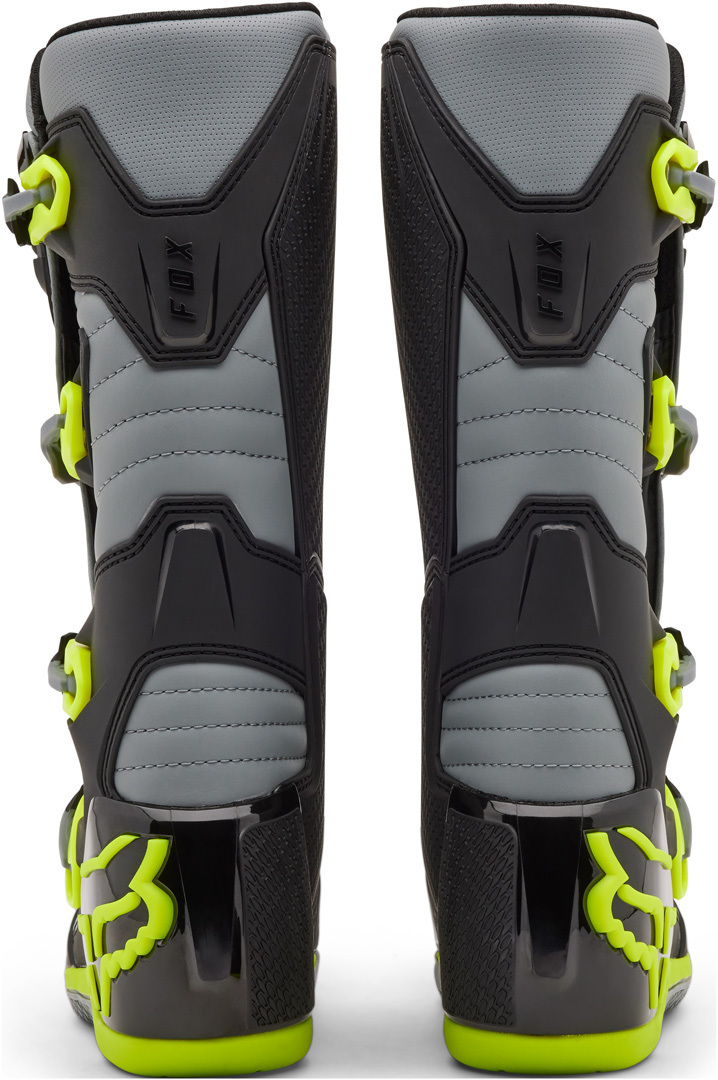 FOX Comp Bottes de motocross gris/jaune 10 Figure 4