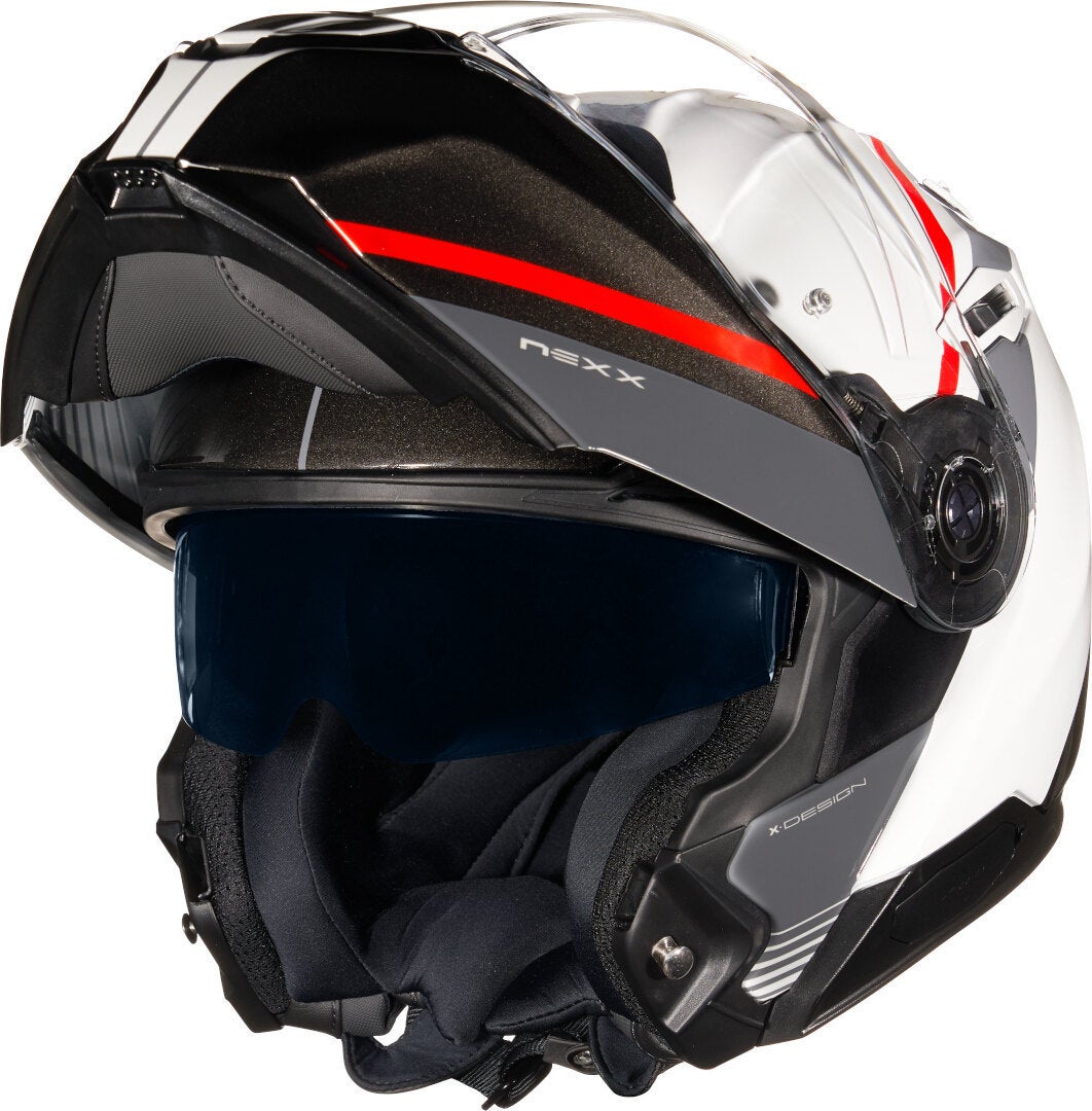 Nexx X.Vilitur Stigen Helm wit/grijs/rood S (55/56) Figuur 3