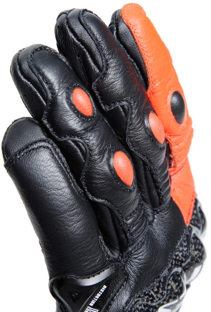 Dainese Carbon 4 Short Motorradhandschuhe schwarz/rot XL Abbildung 9