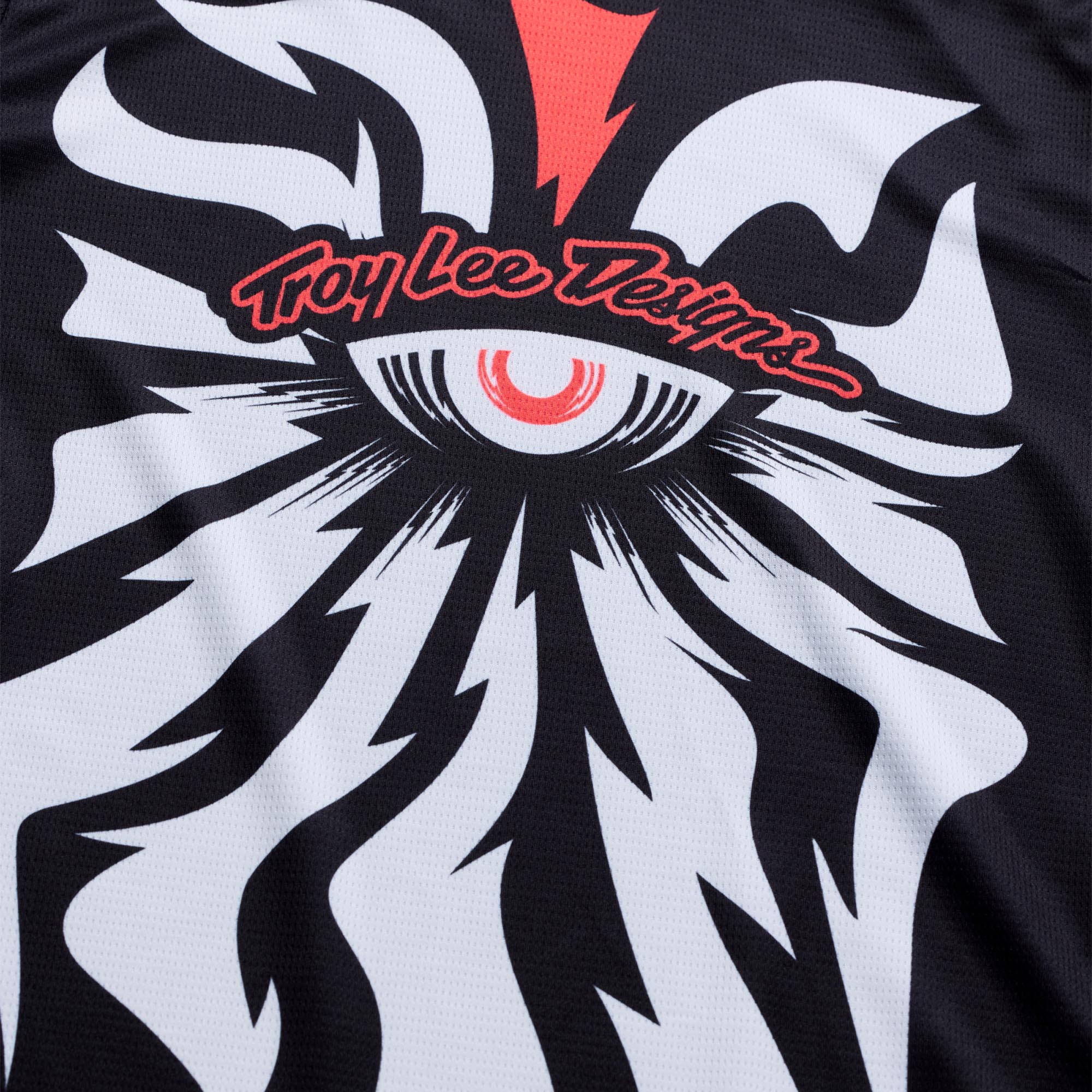 Troy Lee Designs GP Pro Cyclops Motocrosstrøje sort/neonrød XL Figur 4