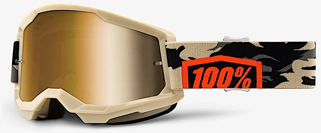 100% Strata 2 Kombat Motocross Goggles-image-668514790