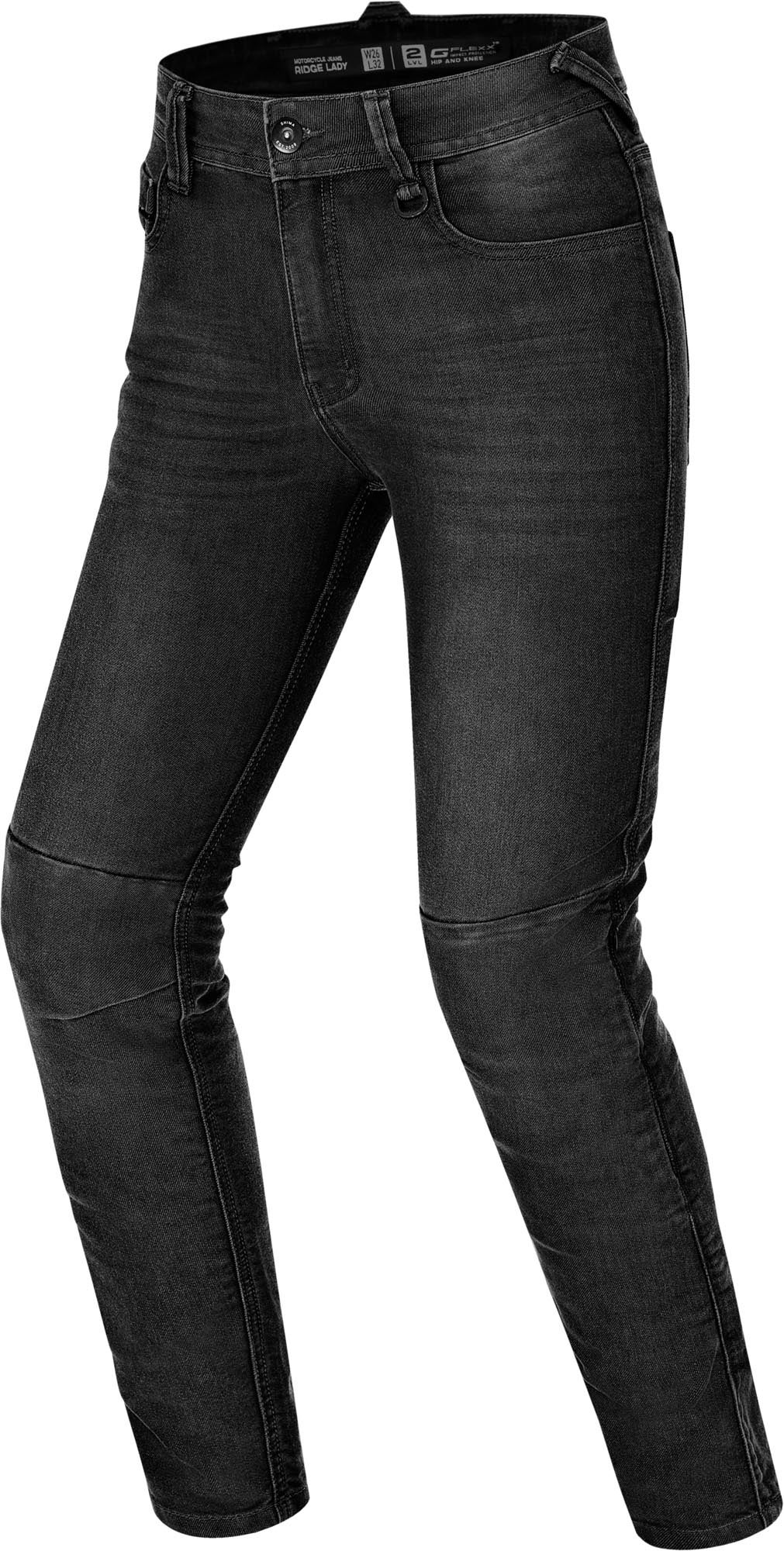 SHIMA Ridge Vaqueros de moto para mujer negro 34/30 Figura 1