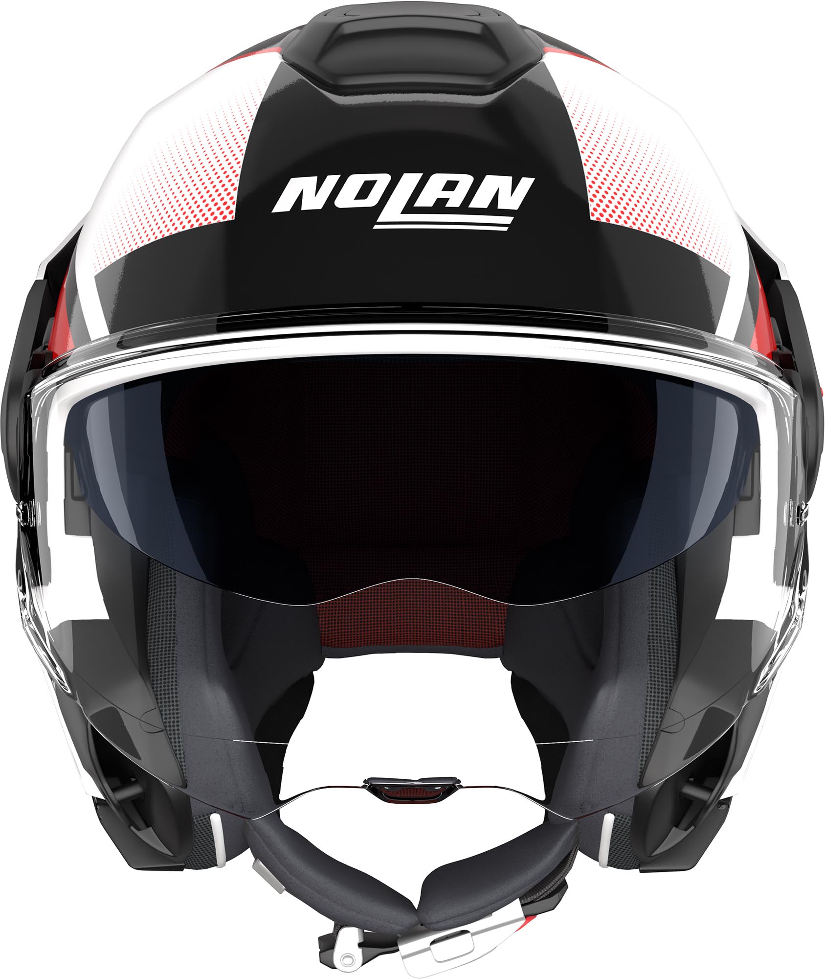 Nolan N120-1 Ciclone Capacete preto/branco/vermelho S (56) Figura 3