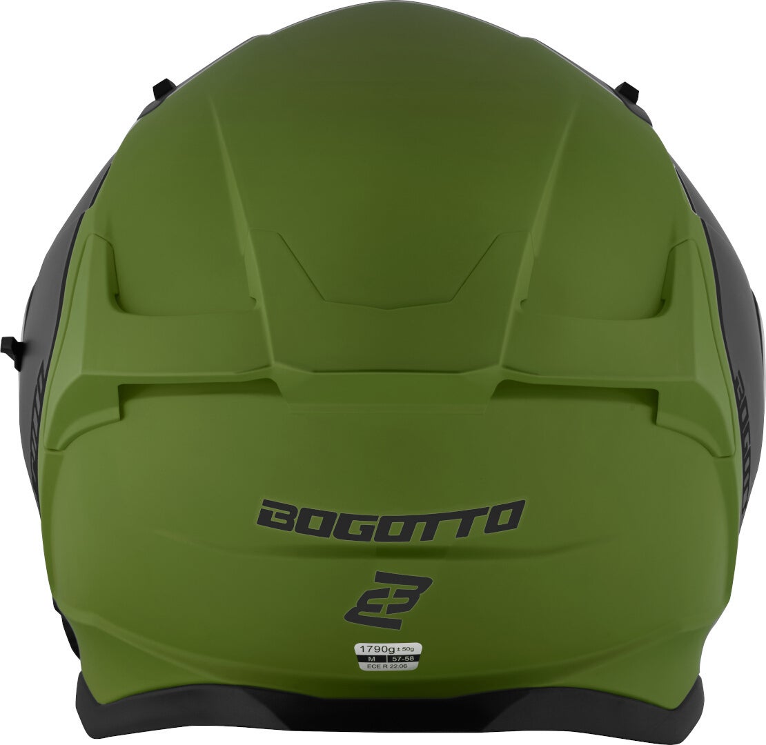Bogotto H153 BT SPN Bluetooth Helmet black matt/green L (59/60) Figure 5