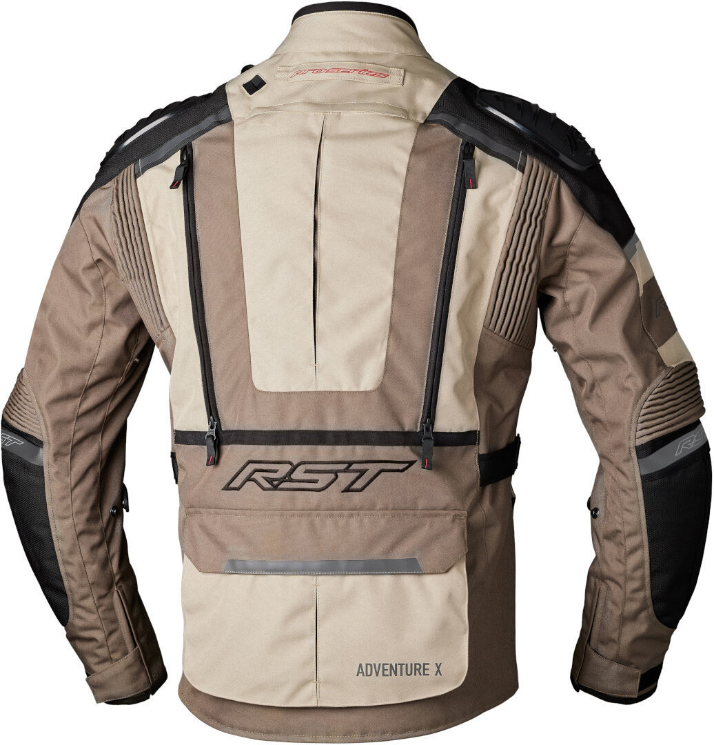 RST Pro Series Adventure-Xtreme Motorcycle Textile Jacket sand/black 4XL Figure 2