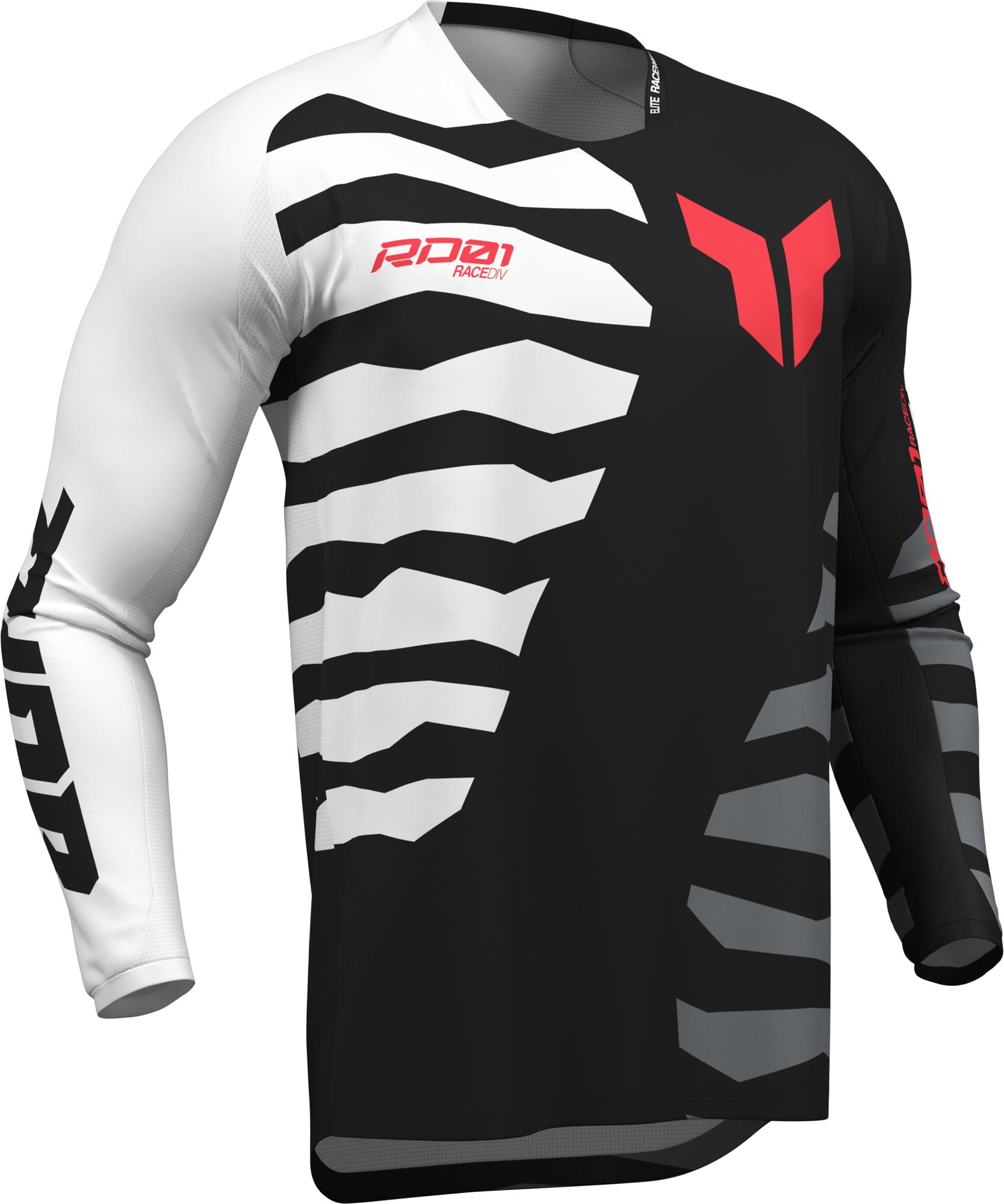 Thor Launchmode Shredder Motokros dres črno/belo S Slika 4