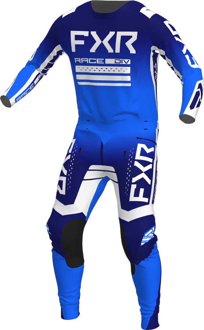 FXR Contender Off-Road Motokrosový dres modrobílá S Obrázek 3