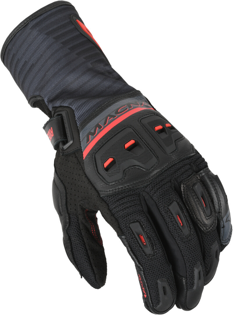 black/red