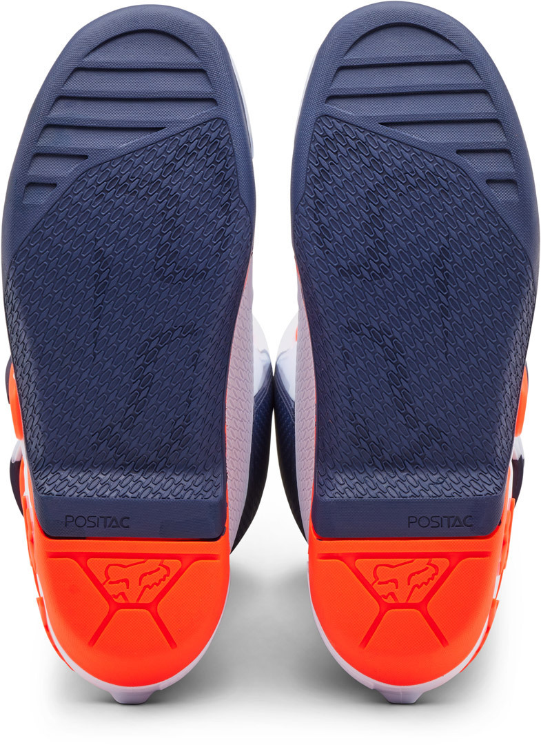 FOX Comp Botas de Motocross branco/azul 10,5 Figura 3