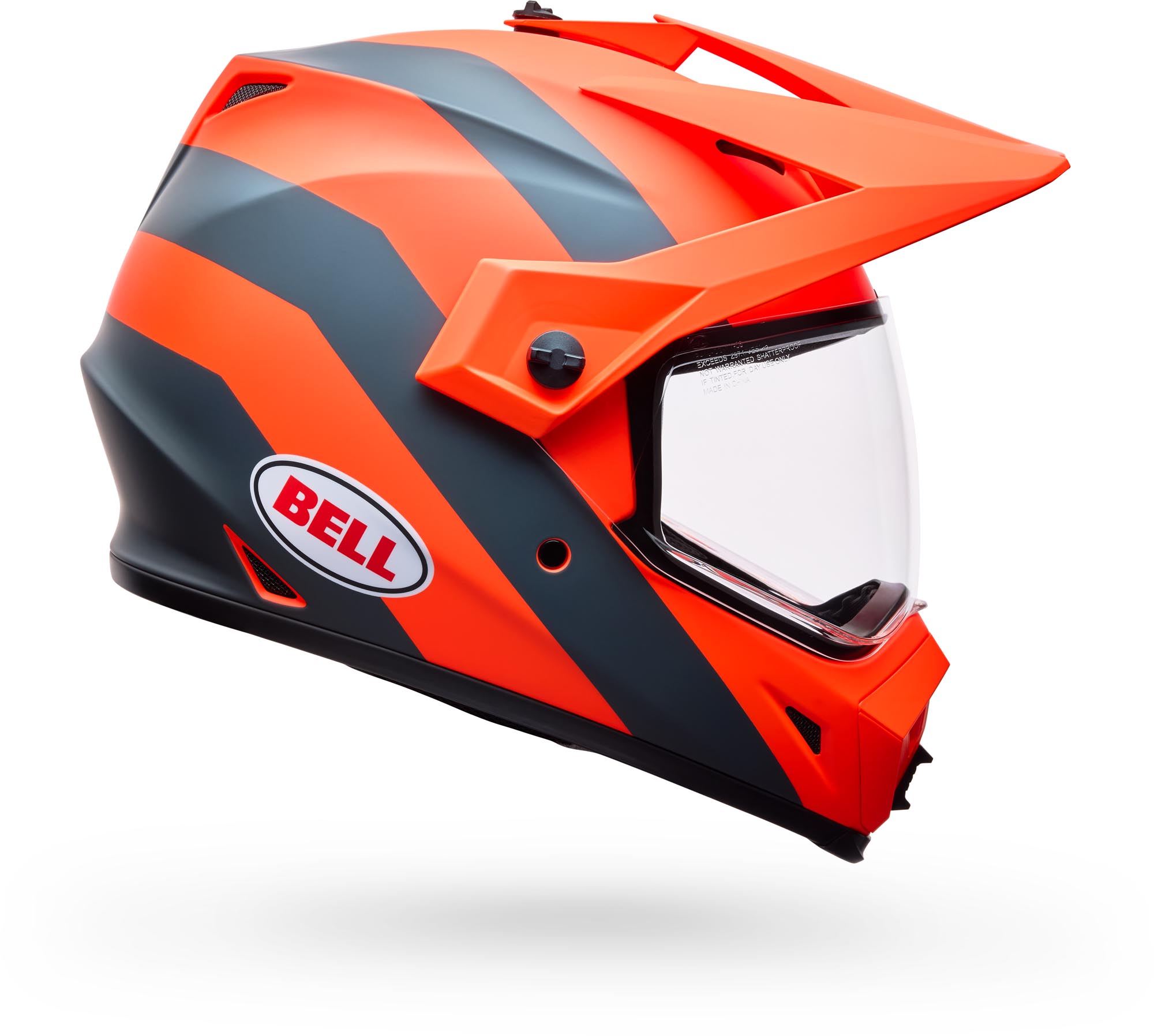 Bell MX-9 Adventure MIPS Motion Graphic Enduro Helm orange M (57/58) Abbildung 2