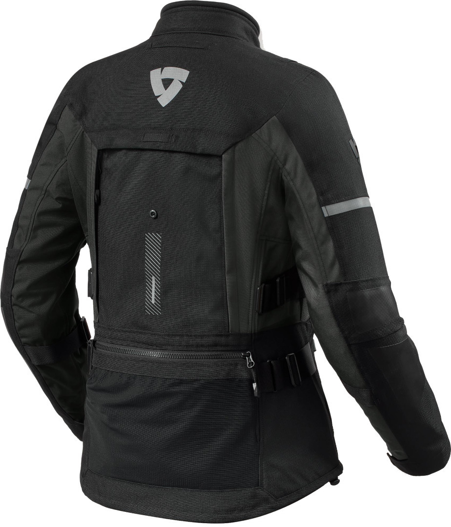 Revit Sand 5 H2O vattentät damer motorcykel textil jacka svart/antracit 48 Figur 2