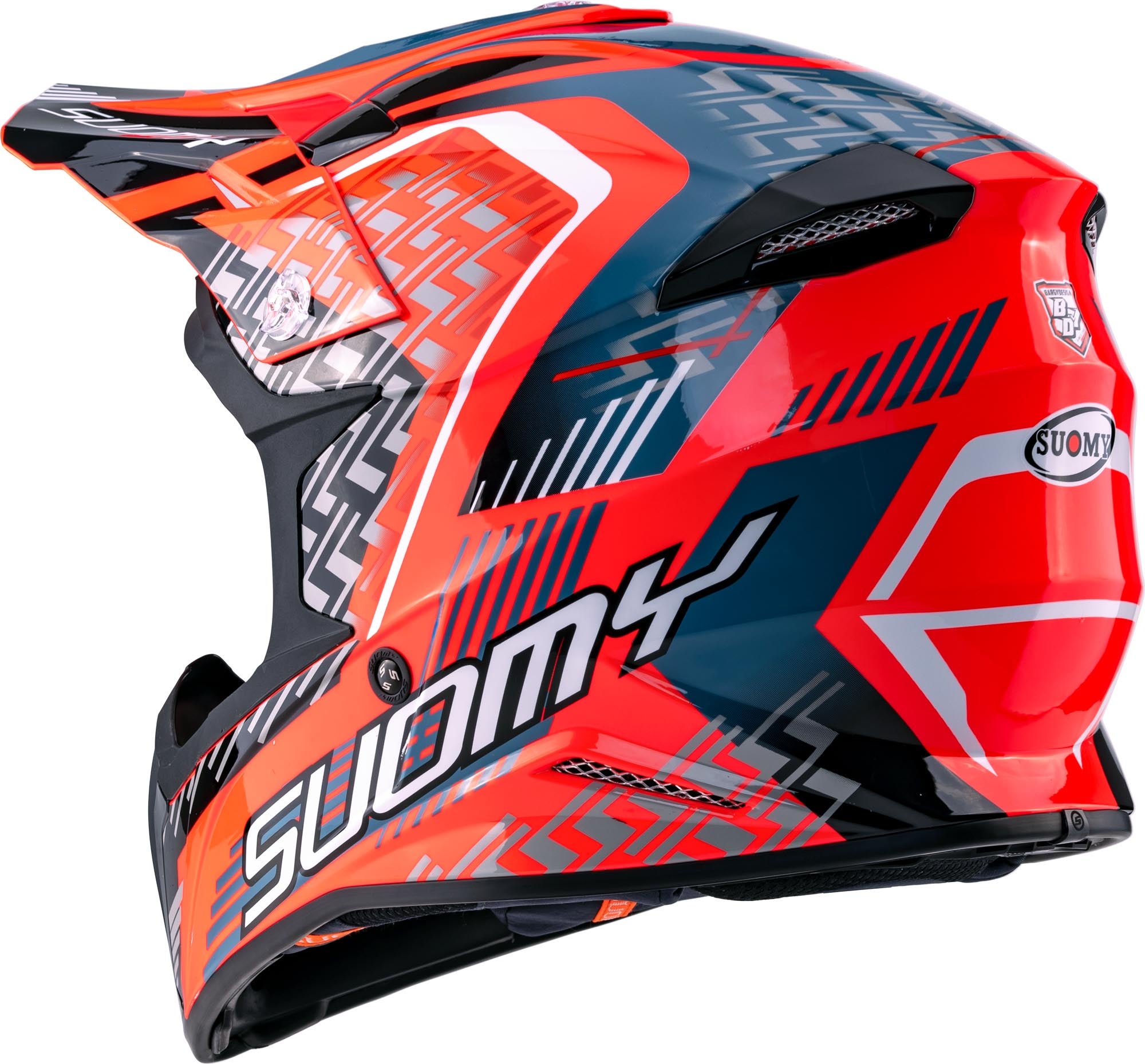 Suomy X-Wing Motley Casco da motocross nero/rosso XL (61/62) Figura 3