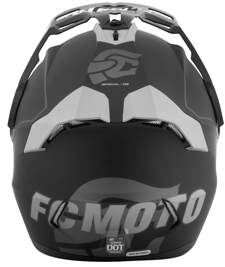 FC-Moto Merkur Pro Straight Cască Enduro Black matt XS Figura 8