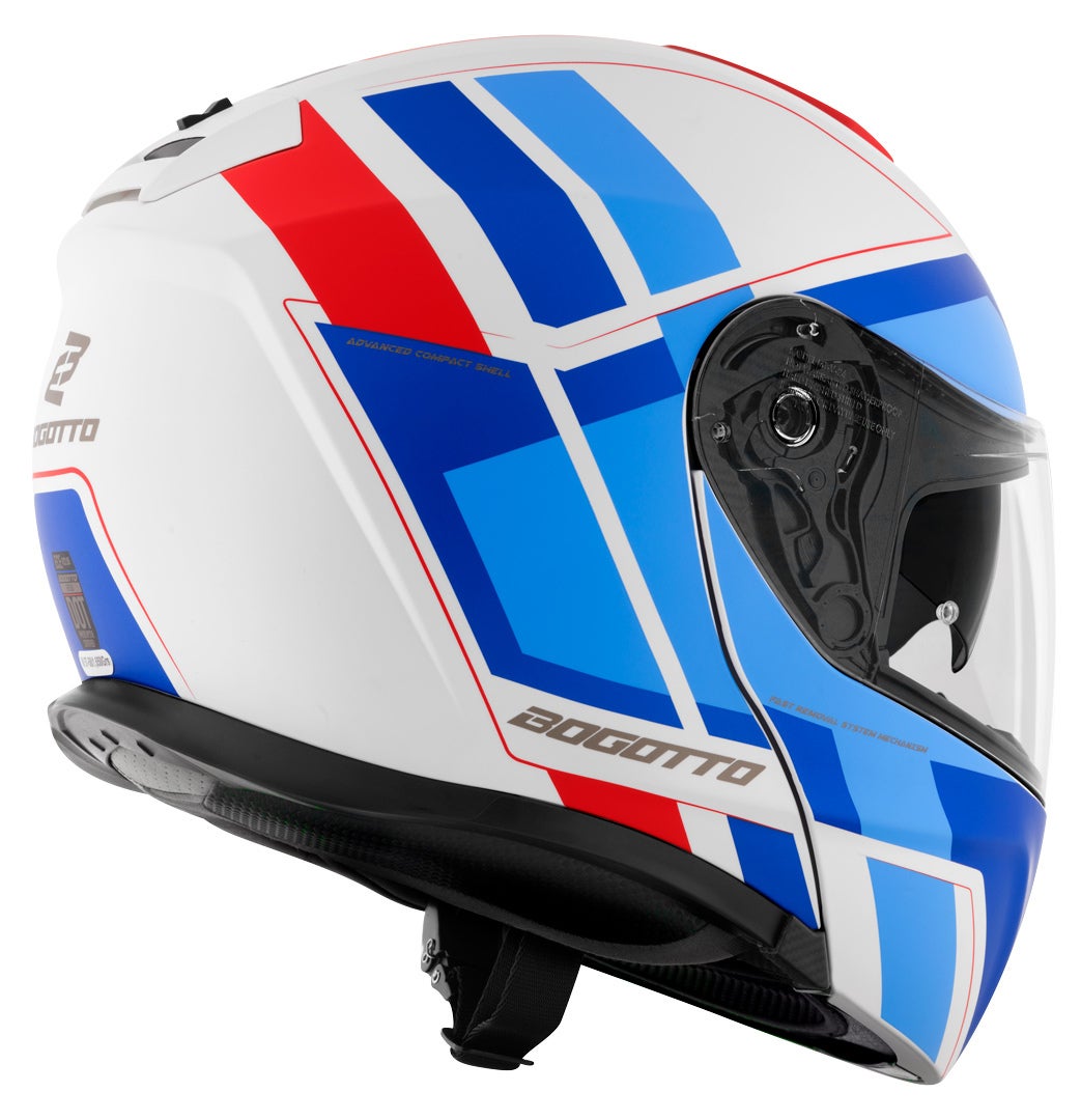 Bogotto FF403 Murata opklapbare helm blauw/rood/wit Verlies (59/60) Figuur 4