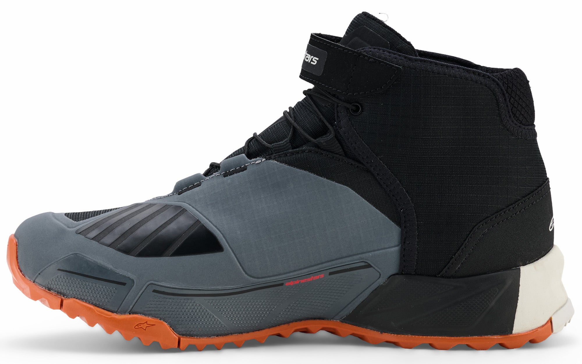 Alpinestars CR-X Drystar Motorcykel Sko grå/sort/orange 9,5 (42,5) Figur 3