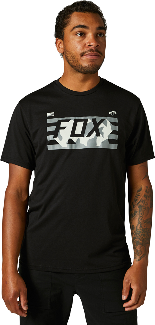 FOX RWT Flag Tech Camiseta negro M Figura 1