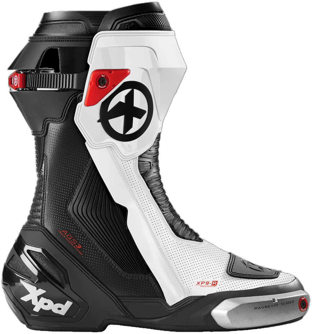 XPD XP9-R Air perforated Motorcycle Boots black/white 45 Figure 1