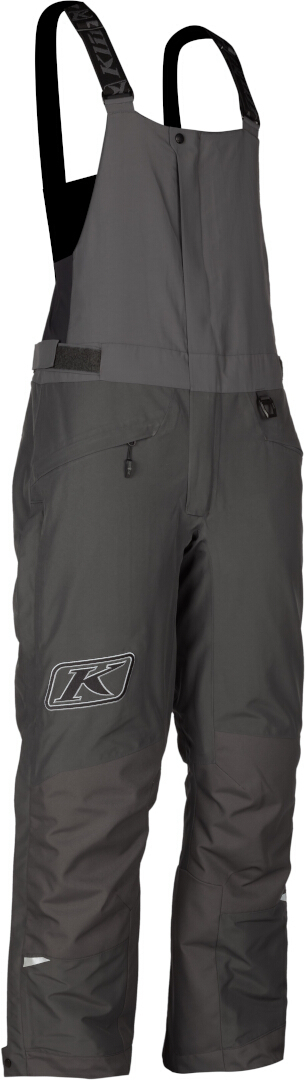Klim Klimate 2022 Snowmobile Bib Pants grey Short L Figure 4