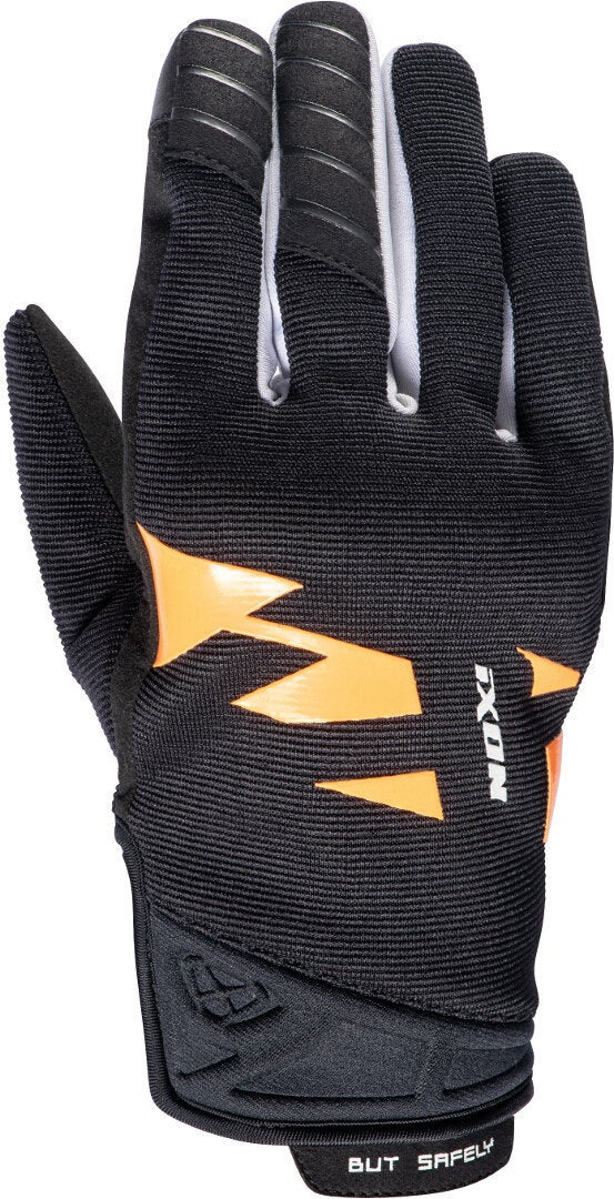 Ixon MS Fever Motorcykelhandsker sort/hvid/orange M Figur 1