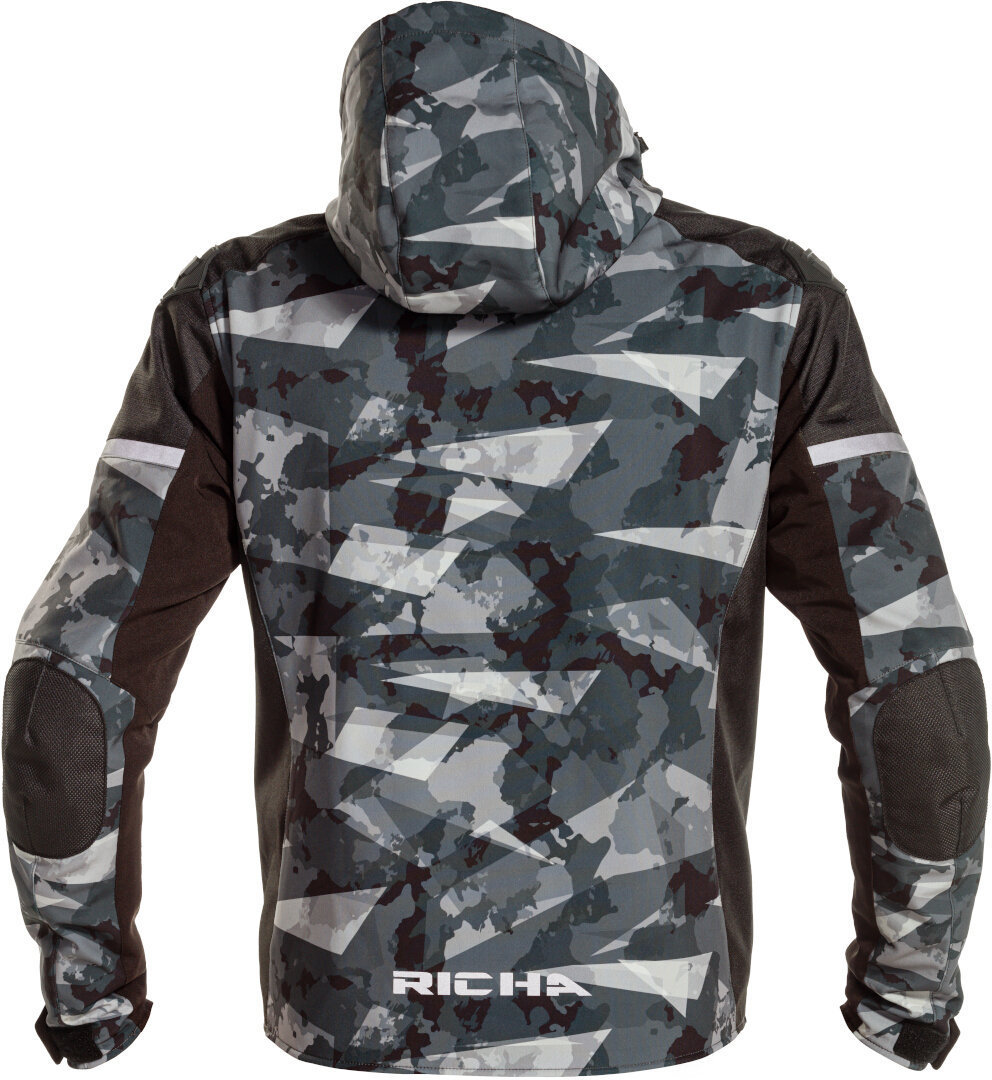 Richa Stealth waterproof Motorcycle Textile Jacket grey/camouflage XL Figure 2