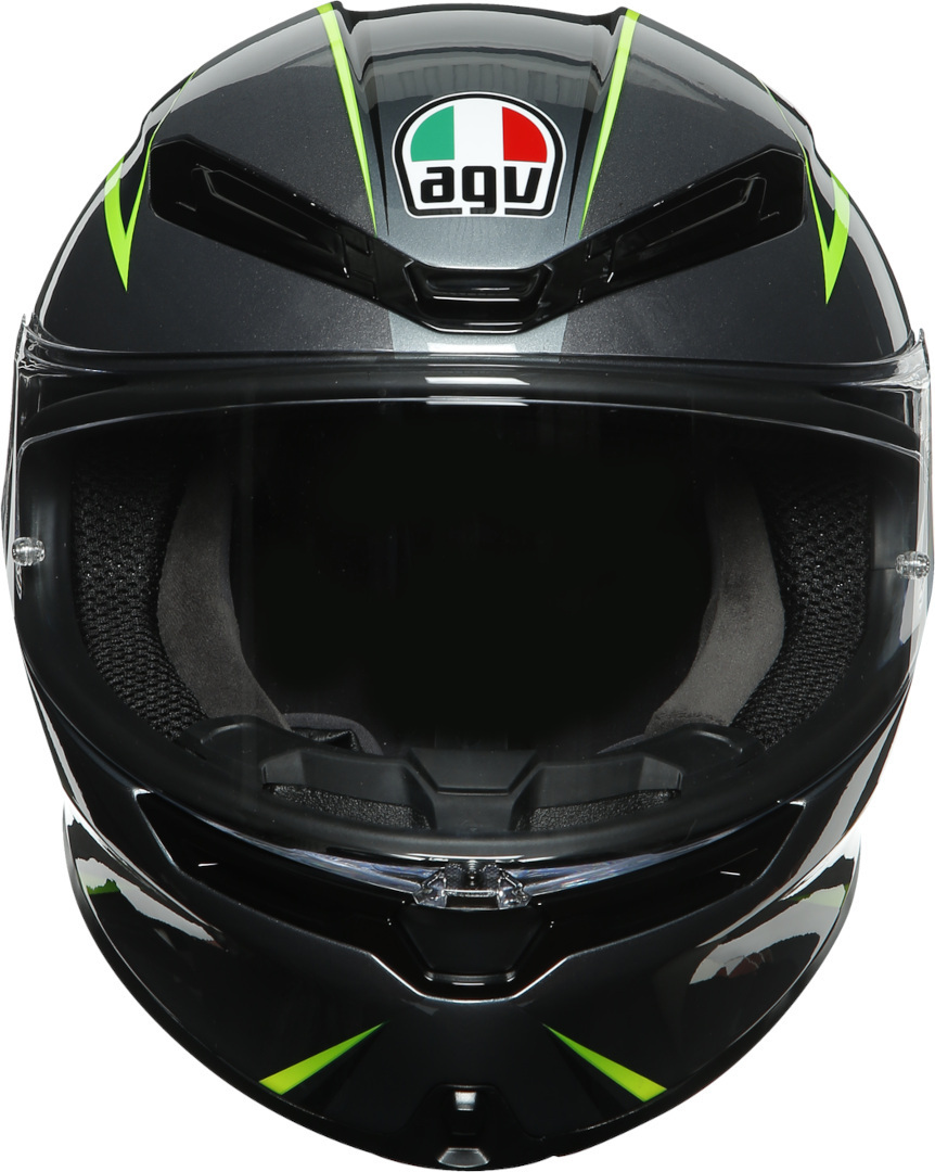 AGV K-6 Flash hjelm sort/grå/grøn ML (59/60) Figur 7