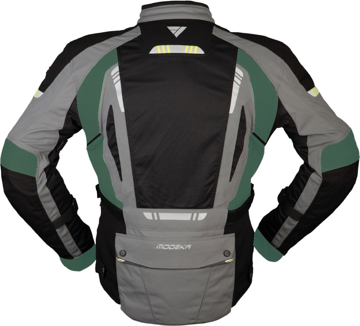 Modeka AFT Air Motorcycle Textile Jacket grey/black XXL Figure 2