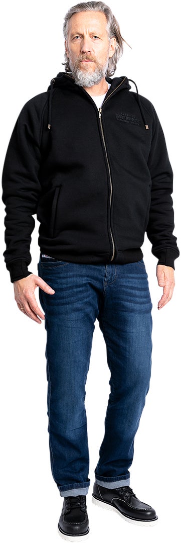John Doe Motorsykkel XTM Zip Hettegenser M Figur 5