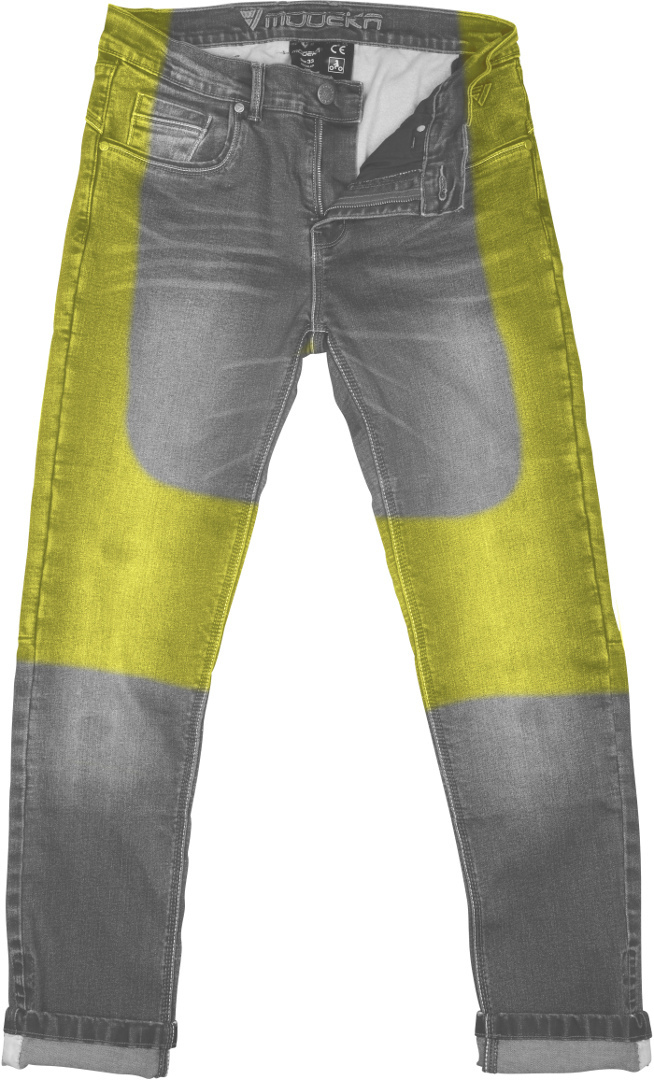 Modeka Glenn Slim Motorrad Textilhose blue stone waschung 33 L32 Abbildung 2