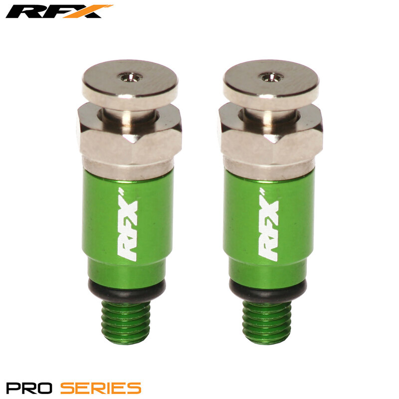 RFX Pro Fork Air Bleeders M5x0.8 (Green) Kayaba/Showa-image-931279913