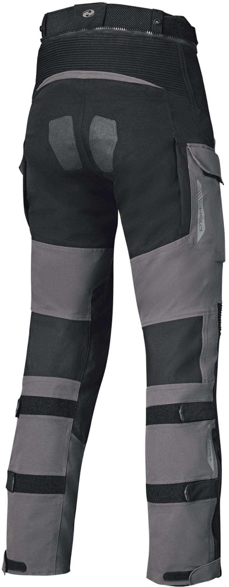 Held Lonborg Base Motocycle Textile Pants anthracite/black/neon Short M Figure 2