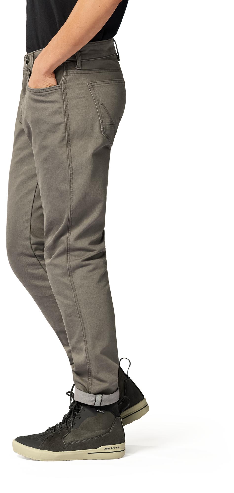 Revit Jamison Slim 모터사이클 진즈 블랙/올리브 34/34 그림 5