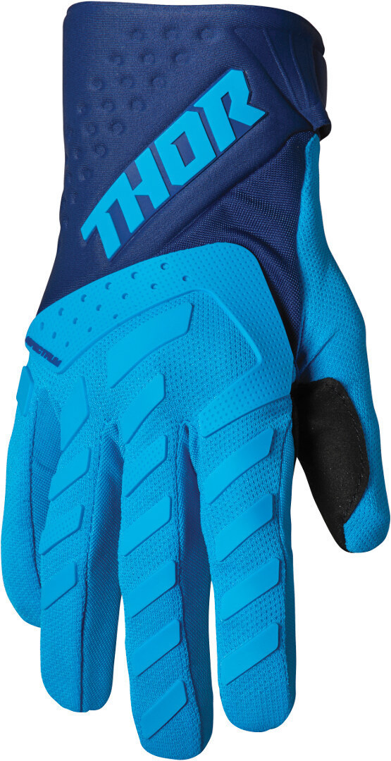 Thor Spectrum Touch Guanti da motocross Blu navy S Figura 1