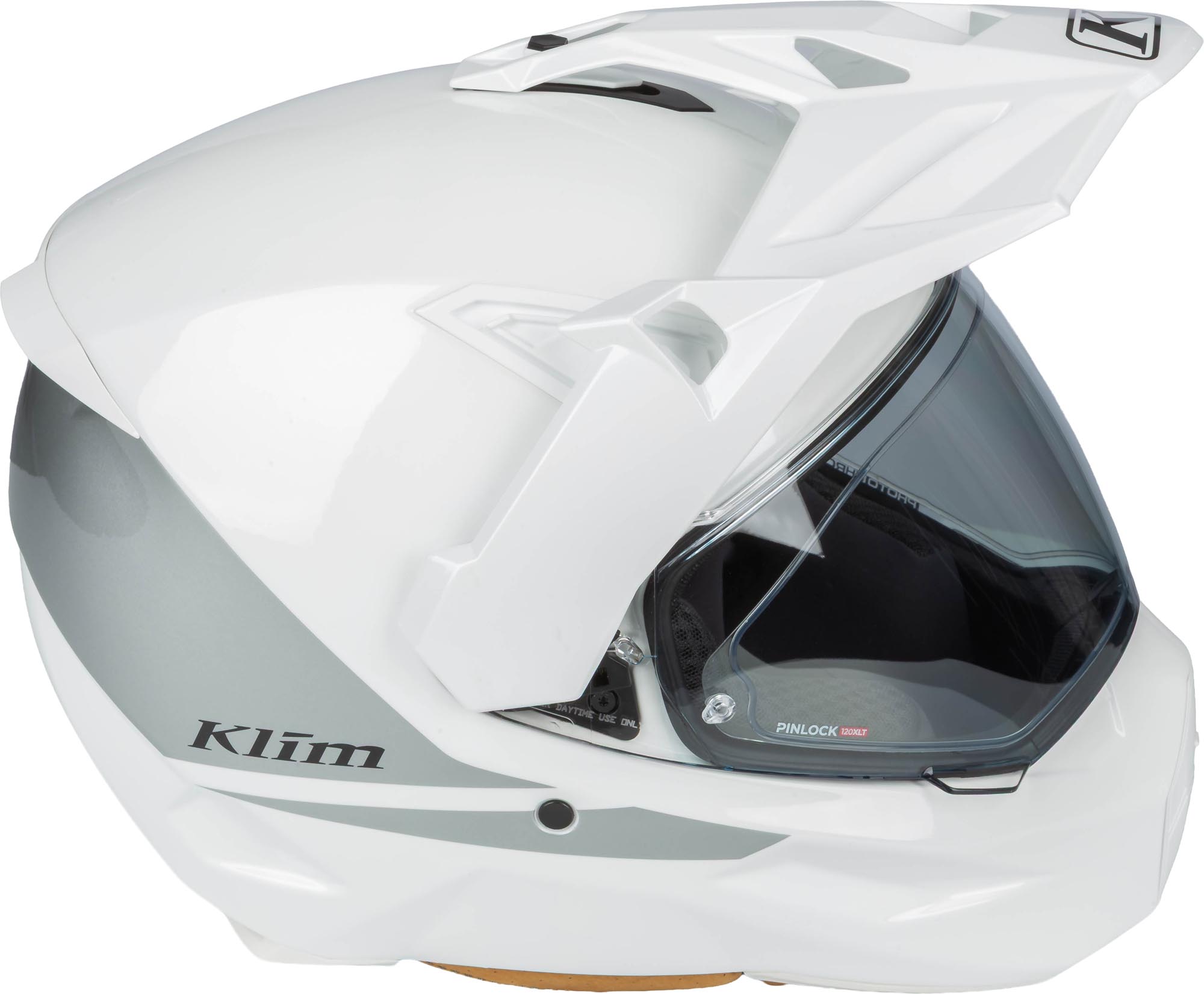 Klim X1 Alpha Carbon Elmo de Enduro Branco M Figura 6