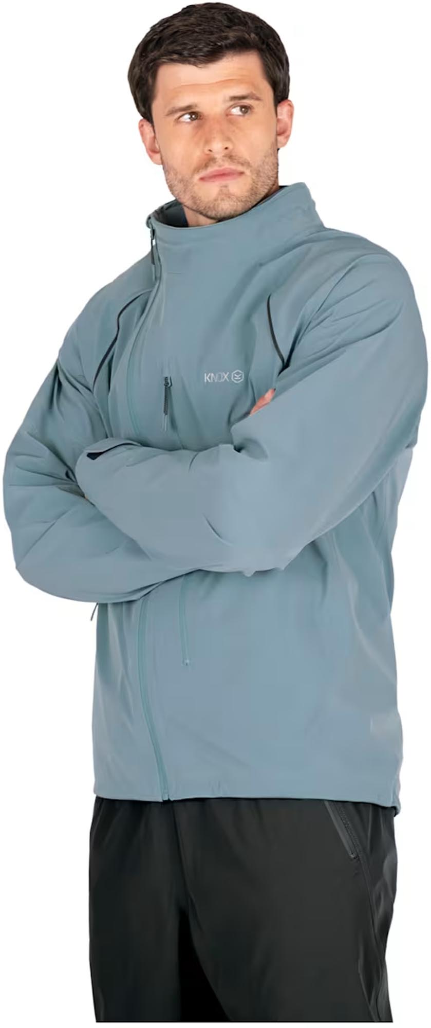 Knox Impass Motorcycle Rain Jacket blue S Figure 2