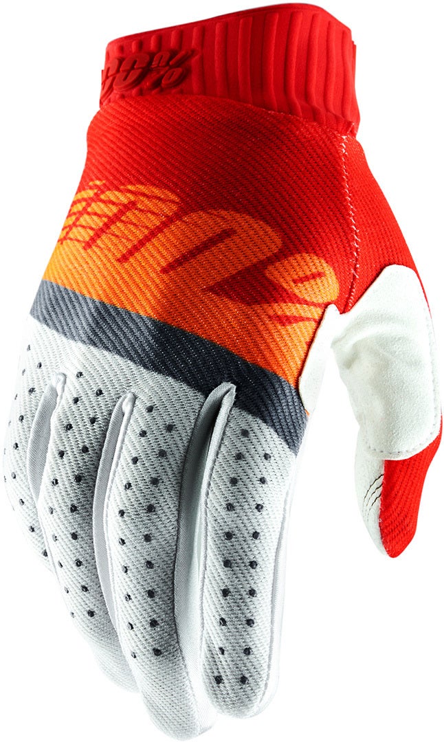 100% Ridefit Handschuhe rot/weiß M Abbildung 1