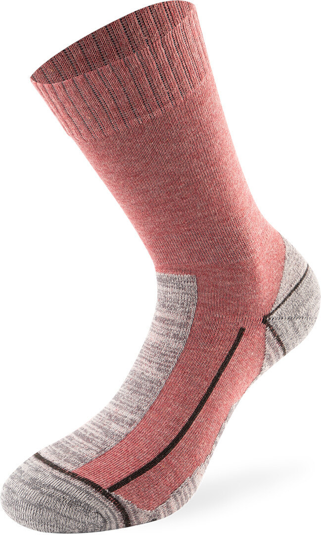 Lenz Performance Multisport Șosete Negru/Gri/Roșu 39-42 Figura 3