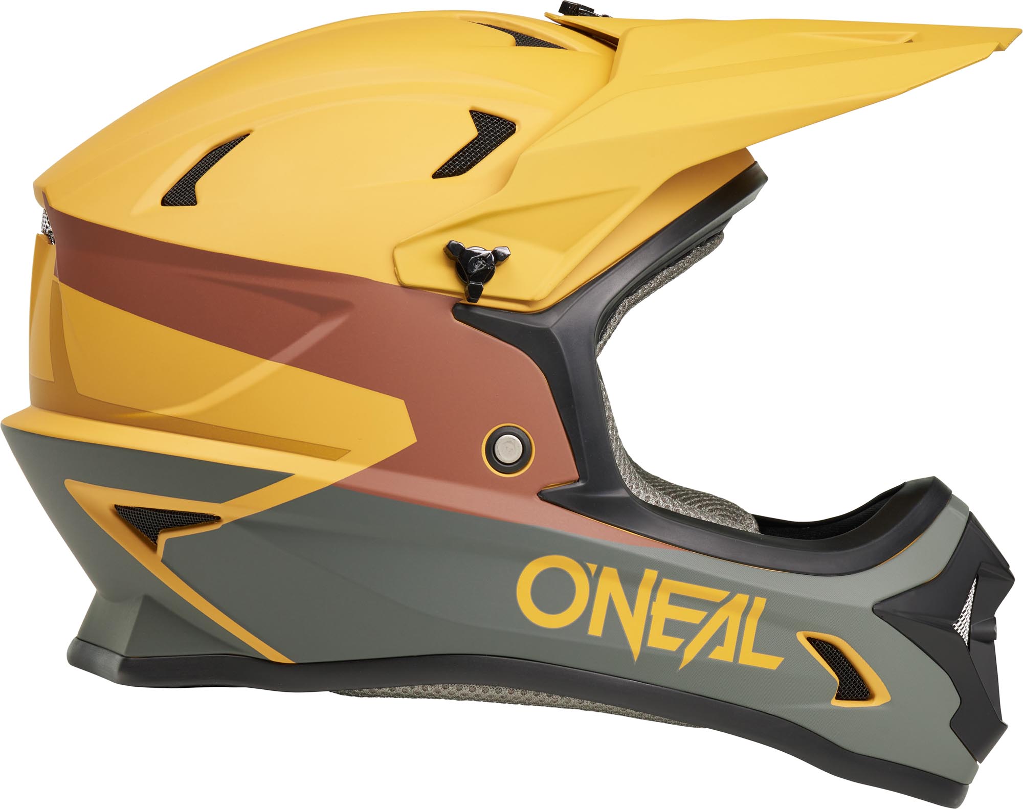 Oneal Sonus Gravix 速降头盔 黄色/橄榄色 XL（61/62） 图5