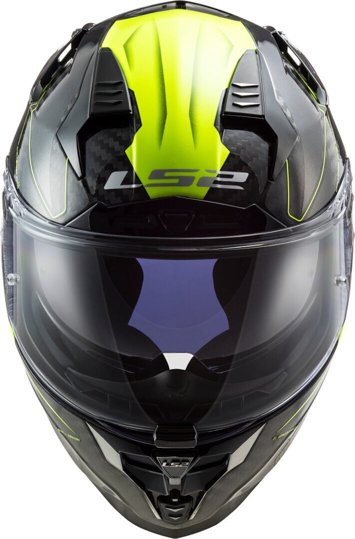 LS2 FF327 Challenger Fold Carbon Casco giallo XL (61/62) Figura 2
